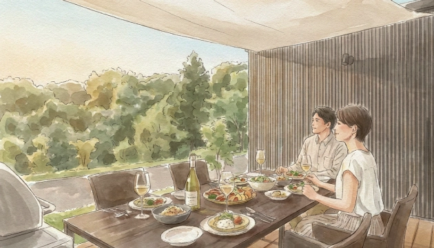 自然に身をゆだねる、グランピングステイ