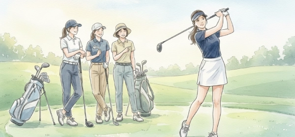 ゴルフラウンド開始